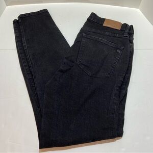 Madewell High Rise Black Jeans